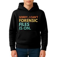Forensic Files Is On The Forensic Science Mystery Show Kids Hoodie
