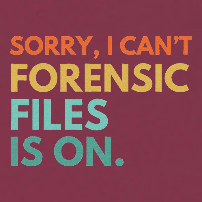 Forensic Files Is On The Forensic Science Mystery Show 16oz Travel Tumbler