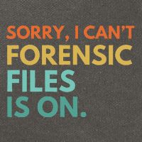 Forensic Files Is On The Forensic Science Mystery Show Cotton Canvas Backpack
