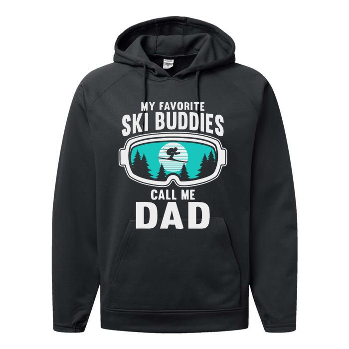 Ski Dad Performance Fleece Hoodie