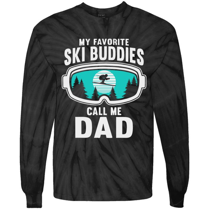 Ski Dad Tie-Dye Long Sleeve Shirt