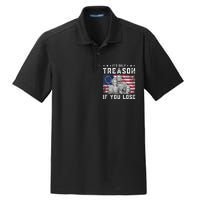 Founding Fathers It's Only Treason If You Lose 4th Of July Dry Zone Grid Polo