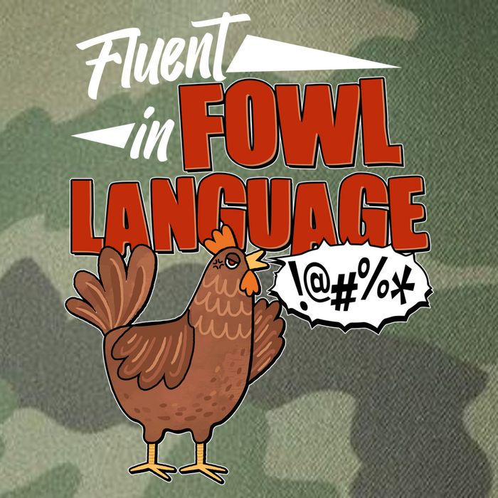 Funny Fluent In Fowl Language Chicken Lover Legacy Tie Dye Trucker Hat