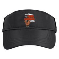 Funny Fluent In Fowl Language Chicken Lover Adult Drive Performance Visor