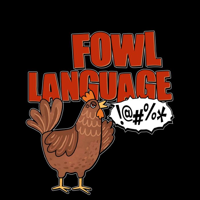 Funny Fluent In Fowl Language Chicken Lover 16oz Travel Tumbler