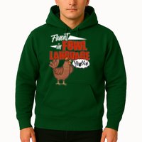 Funny Fluent In Fowl Language Chicken Lover Hoodie
