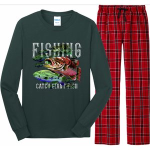 Fishing Long Sleeve Pajama Set