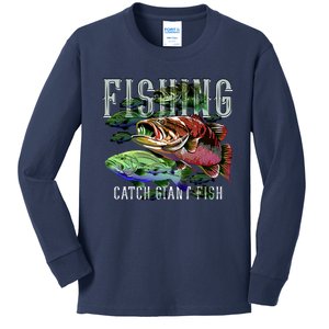 Fishing Kids Long Sleeve Shirt