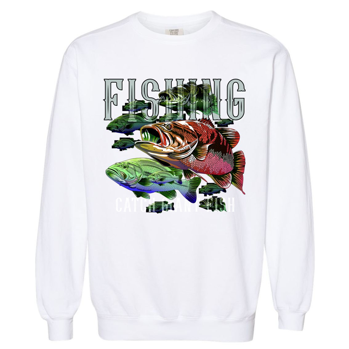 Fishing Garment-Dyed Sweatshirt