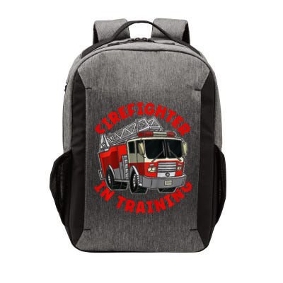 funny Firefighter In Training Fire Truck  Vector Backpack