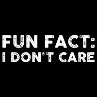 Fun Fact: I Don't Care Backpack