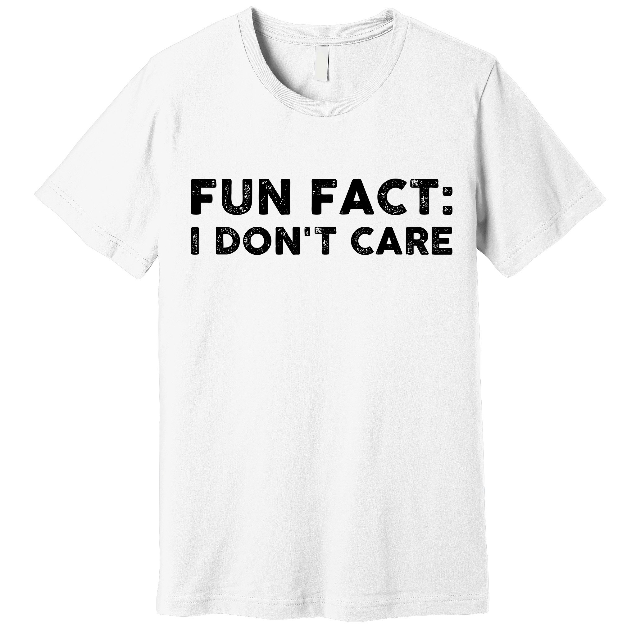Fun Fact: I Don't Care Premium T-Shirt
