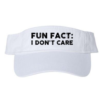 Fun Fact: I Don't Care Visor