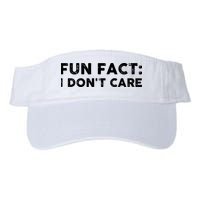 Fun Fact: I Don't Care Visor