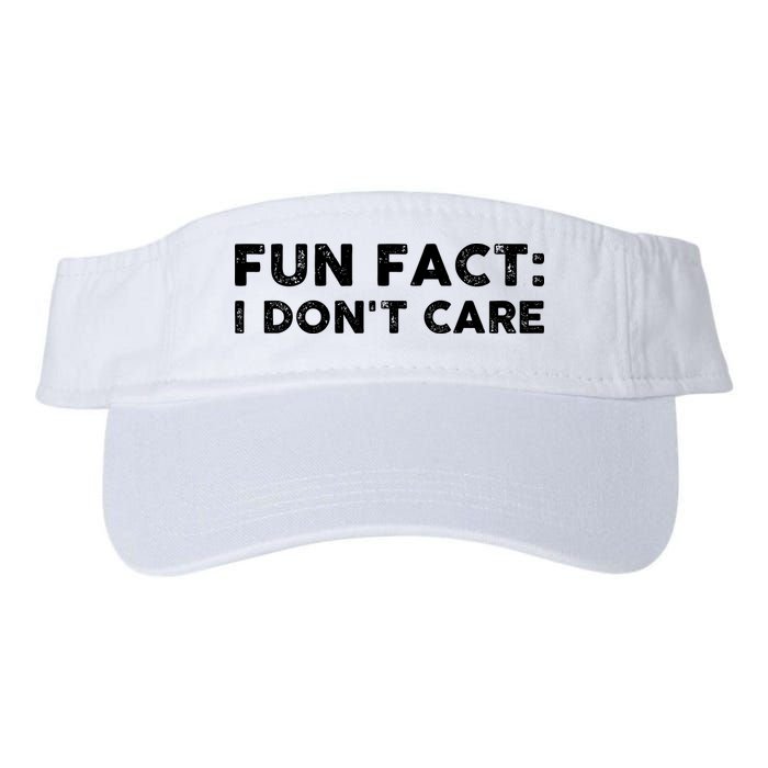 Fun Fact: I Don't Care Visor