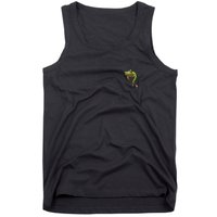 Fun Frog In A Pocket Goblincore Design Frog Lovers Tank Top