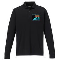 Fear For I Am With You Isaiah 4110 Performance Long Sleeve Polo