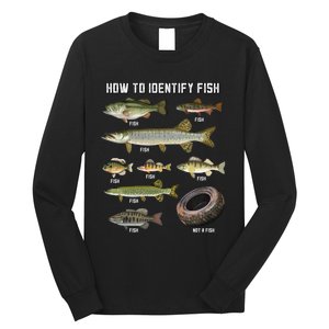 Funny Fish Identification Long Sleeve Shirt