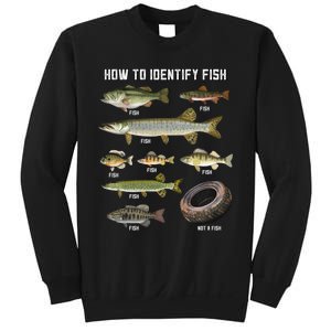 Funny Fish Identification Sweatshirt