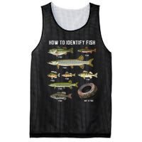 Funny Fish Identification Mesh Reversible Basketball Jersey Tank