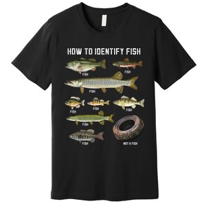 Funny Fish Identification Premium T-Shirt