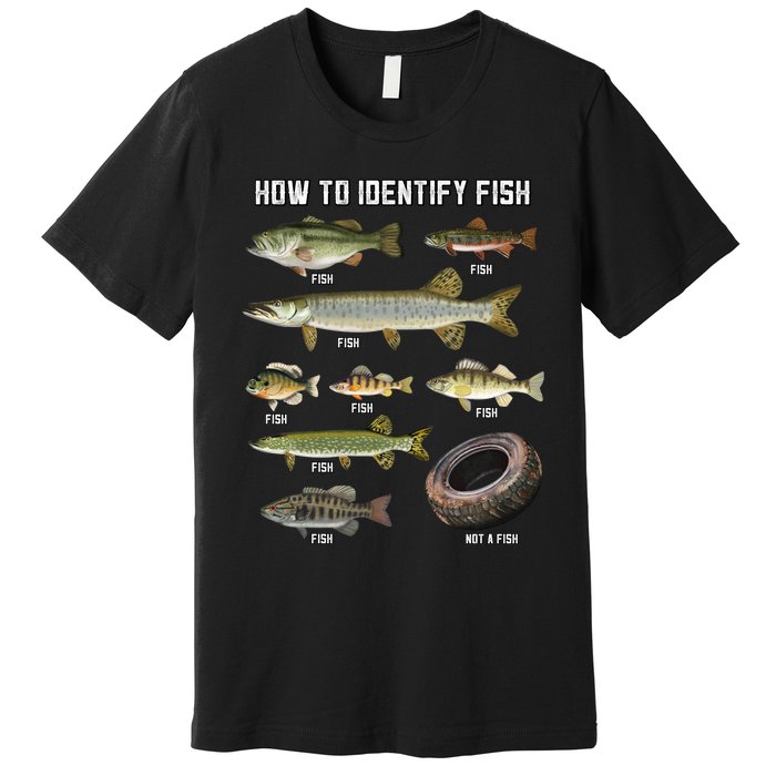 Funny Fish Identification Premium T-Shirt