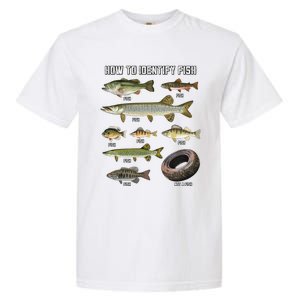 Funny Fish Identification Garment-Dyed Heavyweight T-Shirt