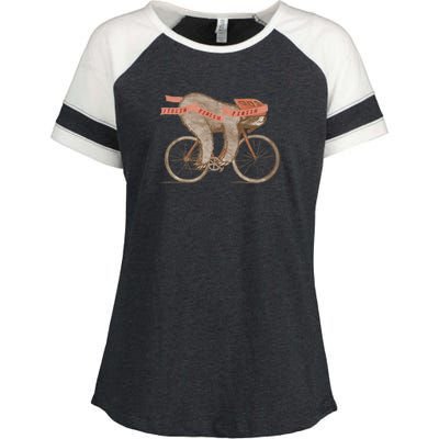 Finish Enza Ladies Jersey Colorblock Tee