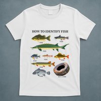 Funny Fish Identification Fishermen How To Identify Fish T-Shirt