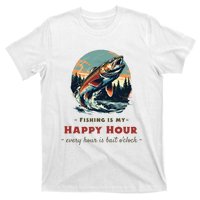 Funny Fishing Is My Happy Hour T-Shirt