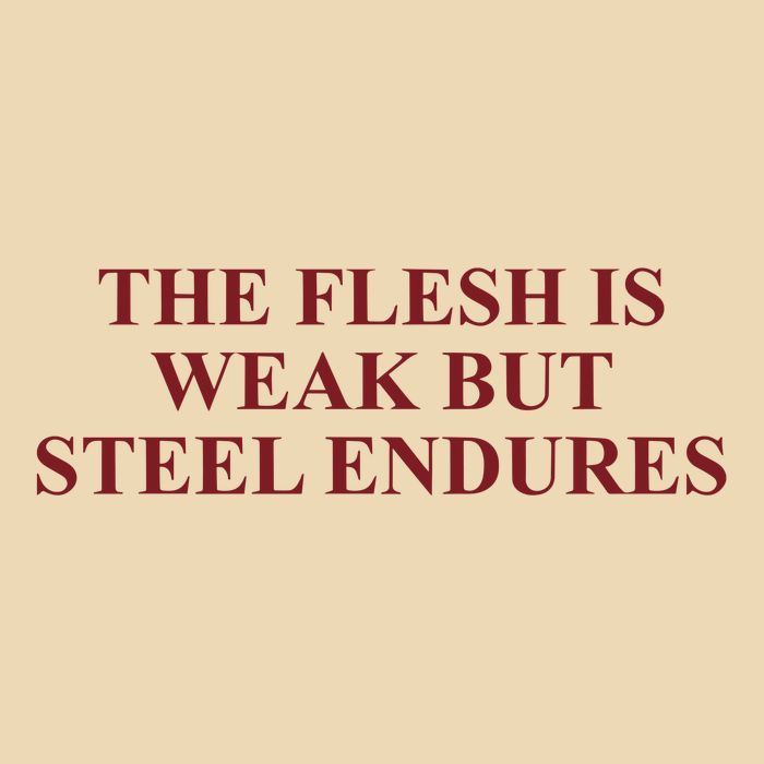 Fantasyinitiative Fantasy Initiative By Fire And Steel The Flesh Is Weak But Ste Drawstring Bag