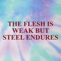Fantasyinitiative Fantasy Initiative By Fire And Steel The Flesh Is Weak But Ste Legacy Tie Dye Trucker Hat