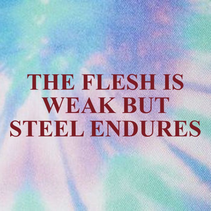 Fantasyinitiative Fantasy Initiative By Fire And Steel The Flesh Is Weak But Ste Legacy Tie Dye Trucker Hat