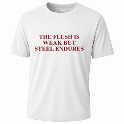 Fantasyinitiative Fantasy Initiative By Fire And Steel The Flesh Is Weak But Ste Performance Shirt