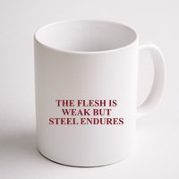 Fantasyinitiative Fantasy Initiative By Fire And Steel The Flesh Is Weak But Ste Mug