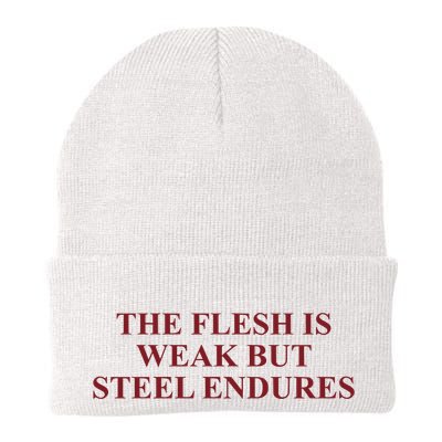 Fantasyinitiative Fantasy Initiative By Fire And Steel The Flesh Is Weak But Ste Beanie