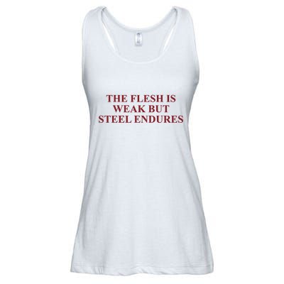 Fantasyinitiative Fantasy Initiative By Fire And Steel The Flesh Is Weak But Ste Ladies Essential Flowy Tank