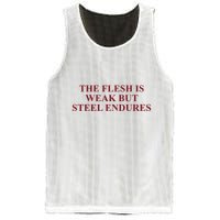 Fantasyinitiative Fantasy Initiative By Fire And Steel The Flesh Is Weak But Ste Mesh Reversible Basketball Jersey Tank