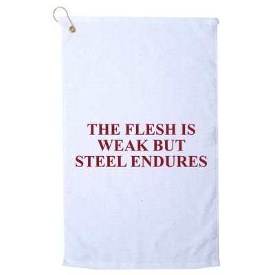 Fantasyinitiative Fantasy Initiative By Fire And Steel The Flesh Is Weak But Ste Golf Towel