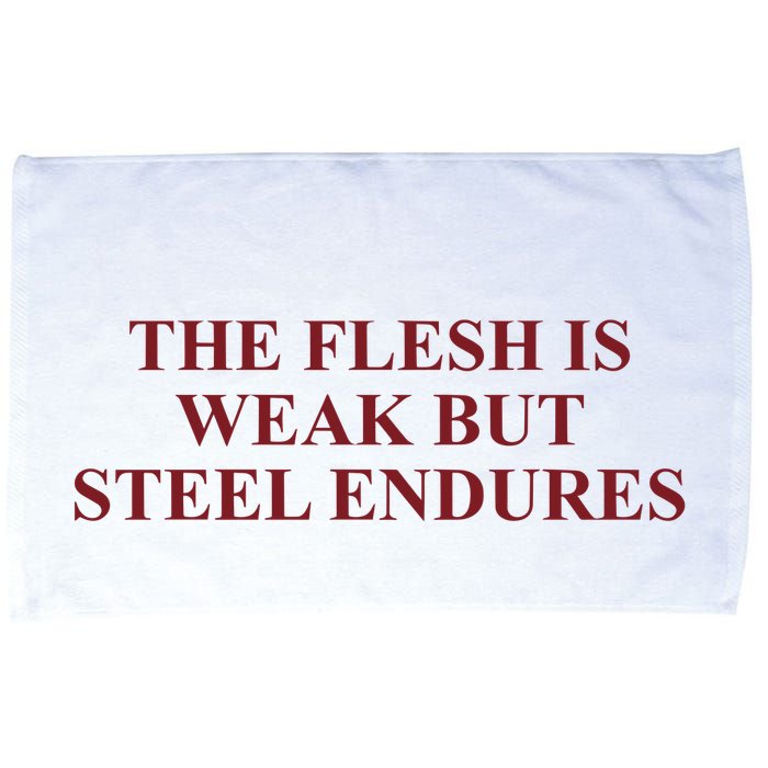 Fantasyinitiative Fantasy Initiative By Fire And Steel The Flesh Is Weak But Ste Microfiber Hand Towel