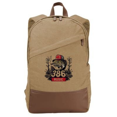 Fish Cotton Canvas Backpack