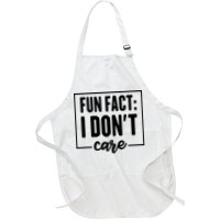 Fun Fact I Don't Care Apron