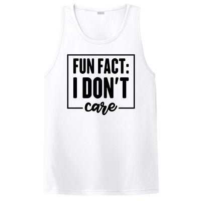 Fun Fact I Don't Care PosiCharge Competitor Tank