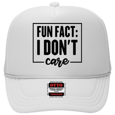 Fun Fact I Don't Care Hat