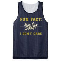 Funny Fact I DonT Care Gift Mesh Reversible Basketball Jersey Tank