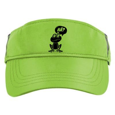 Frog Fun Irony Adult Drive Performance Visor