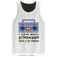 Flavor Flav I Heart Radio I Come Back Stronger Than A 90S Trend Mesh Reversible Basketball Jersey Tank
