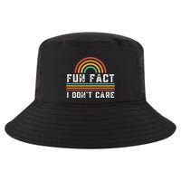 Fun Fact I DonT Care Cool Comfort Performance Bucket Hat