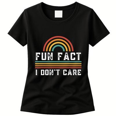 Fun Fact I DonT Care Womens T-Shirt