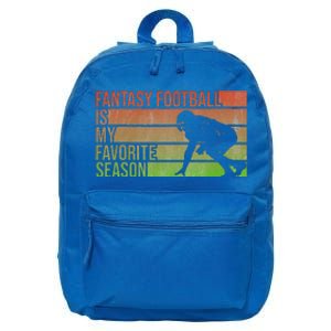 Fantasy Football Is My Favorite Season Fantasy Football 16 in Basic Backpack